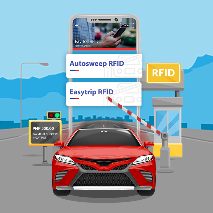 Instant Reloading of Toll RFIDs now available via PSBank Mobile!