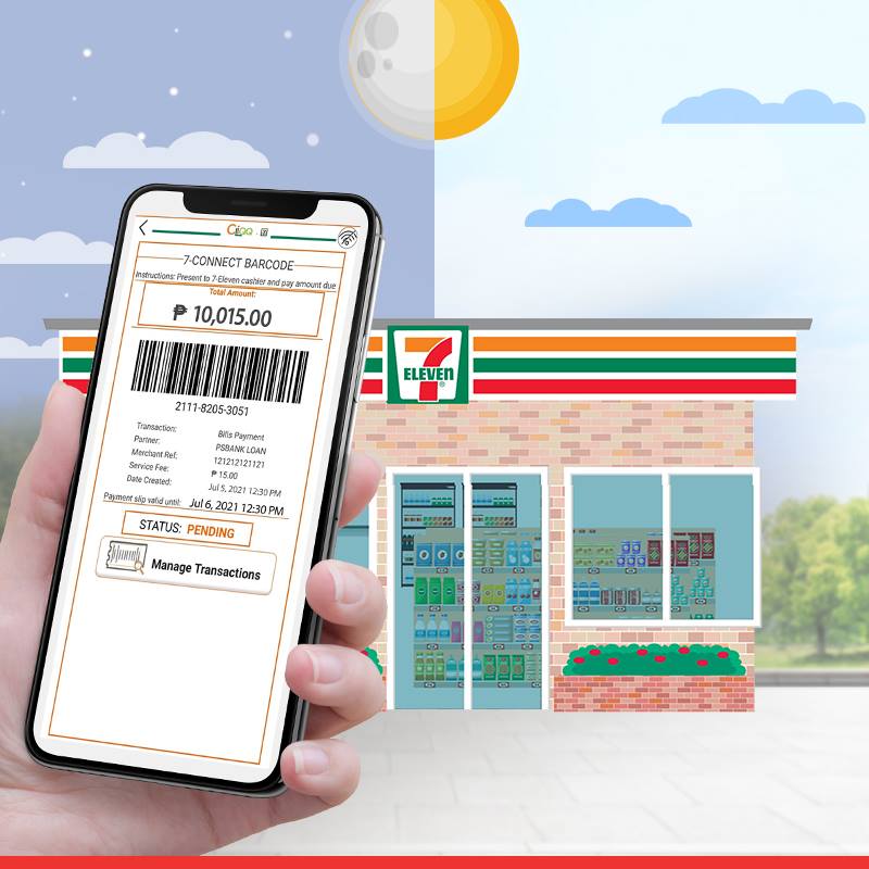 You can now pay your PSBank Loans at any 7-Eleven Store