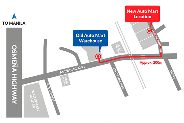 Auto Mart map